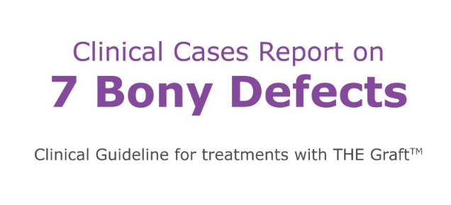 Clinical case report on 7 bony defects